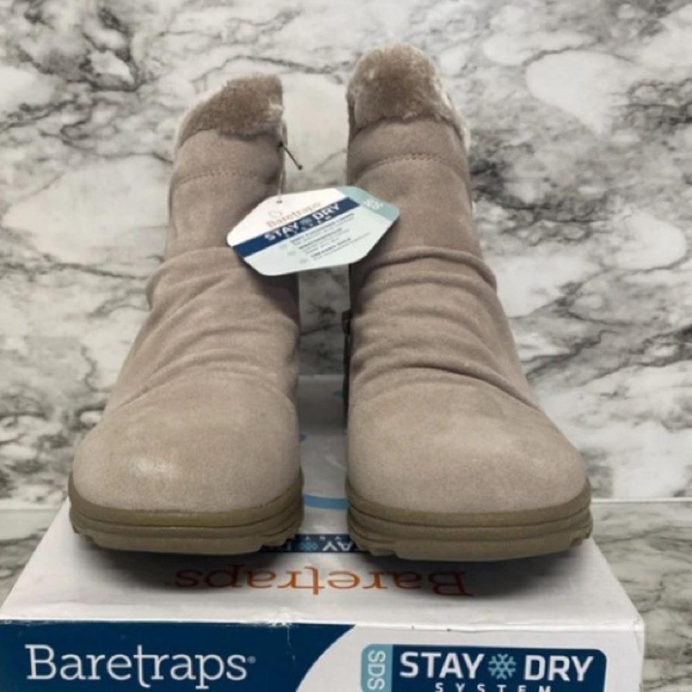 BareTraps Suede Ankle Boots